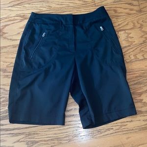 Tail Black Women’s Athletic Shorts with Zippers